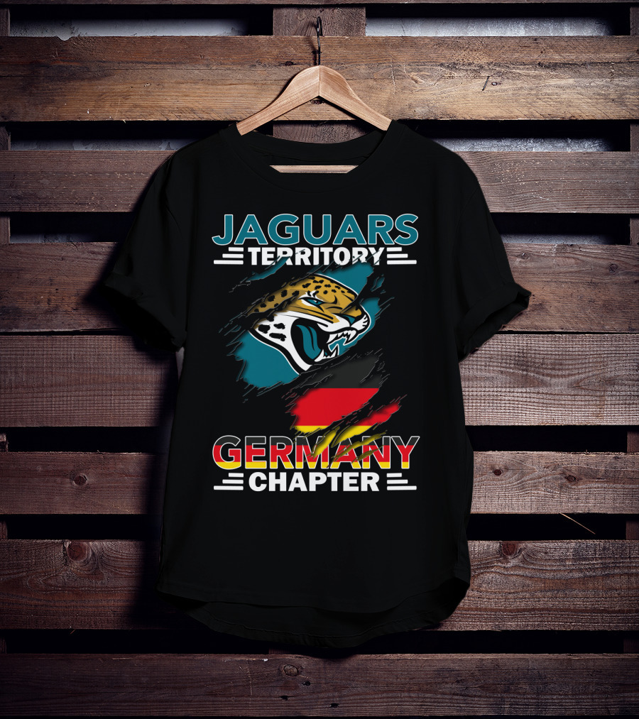 Jaguars Territory Germany Chapter Flag And Jaguar T-Shirt