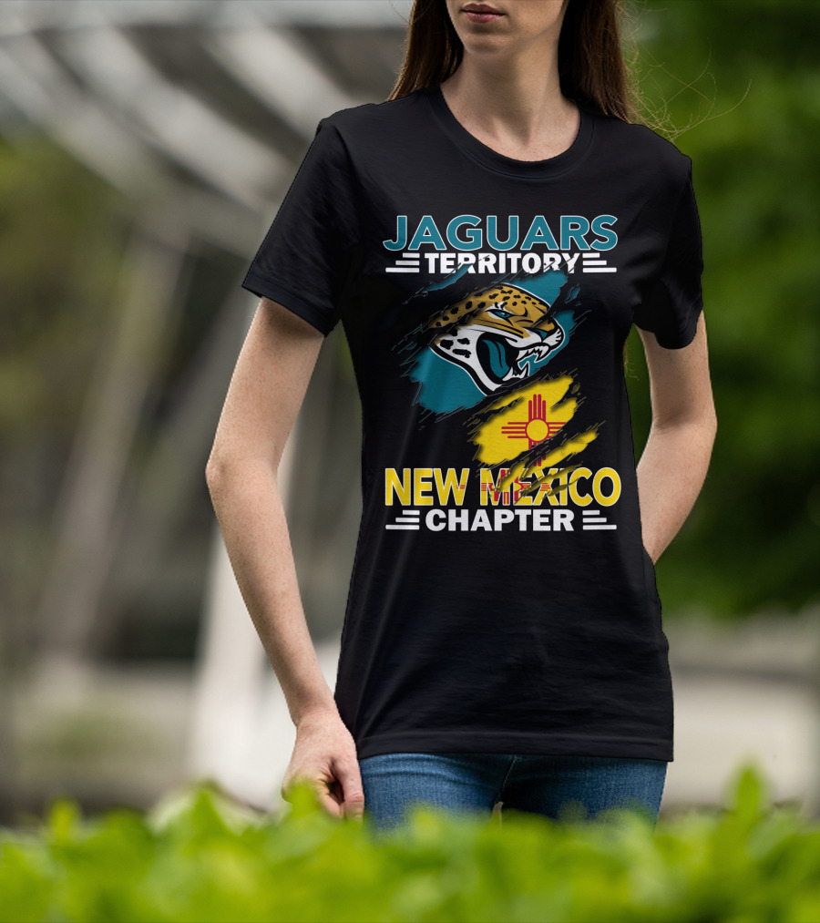Jaguars Territory New Mexico Chapter State Pride And Team Spirit T-Shirt
