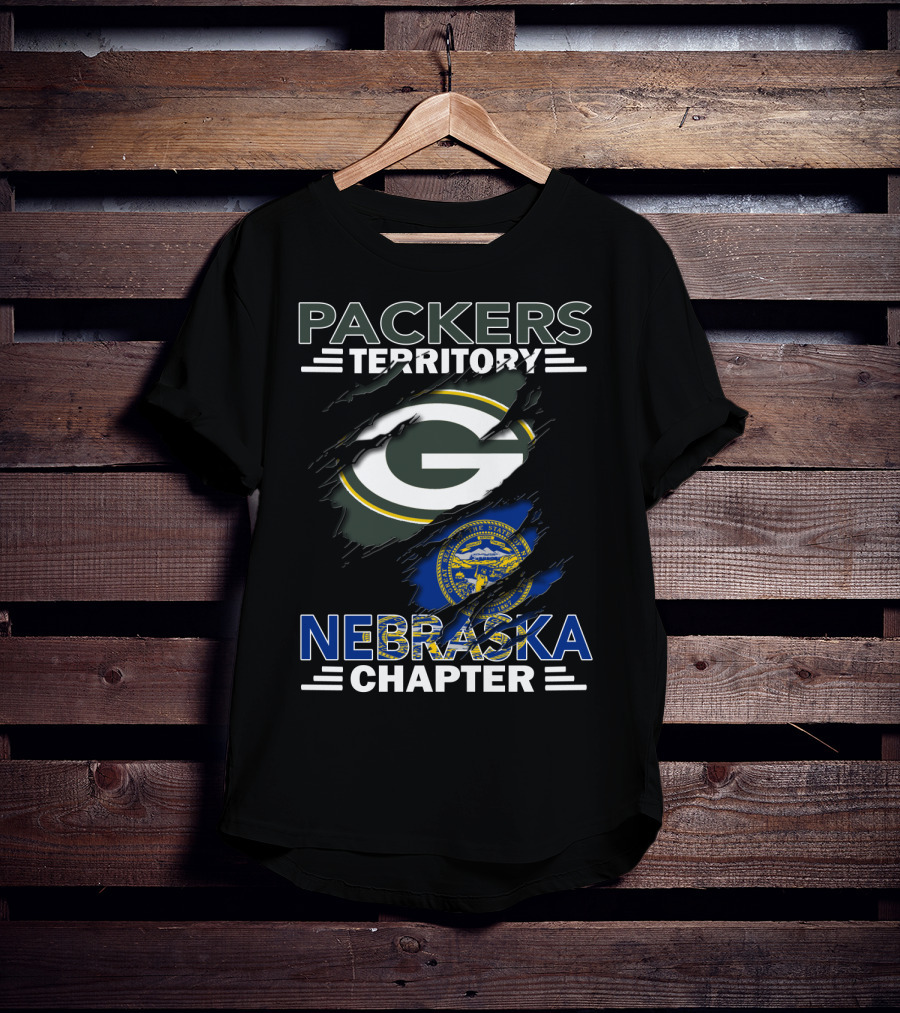 Packers Territory G Logo Nebraska Chapter State Seal T-Shirt