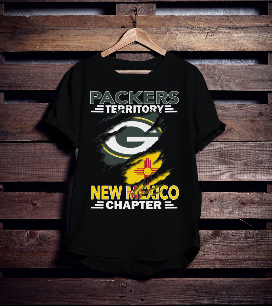 Packers Territory New Mexico Chapter G Logo And Zia T-Shirt