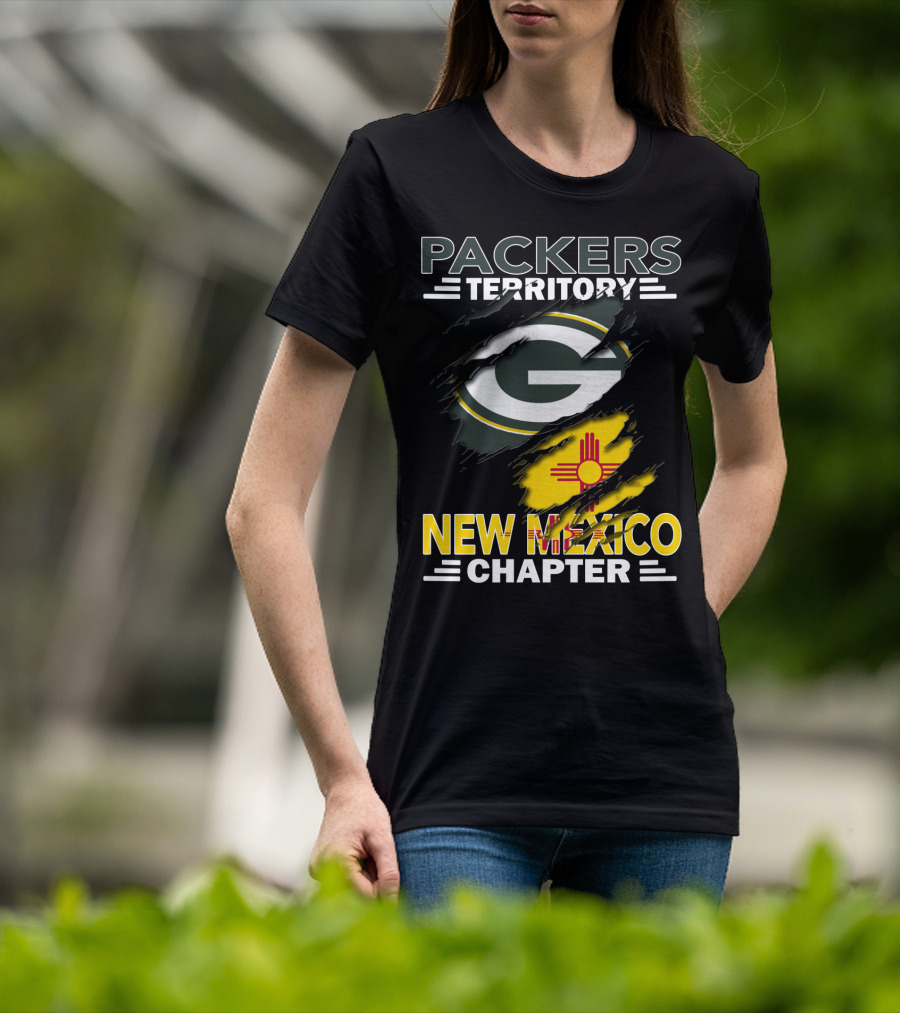 Packers Territory New Mexico Chapter G Logo And Zia T-Shirt