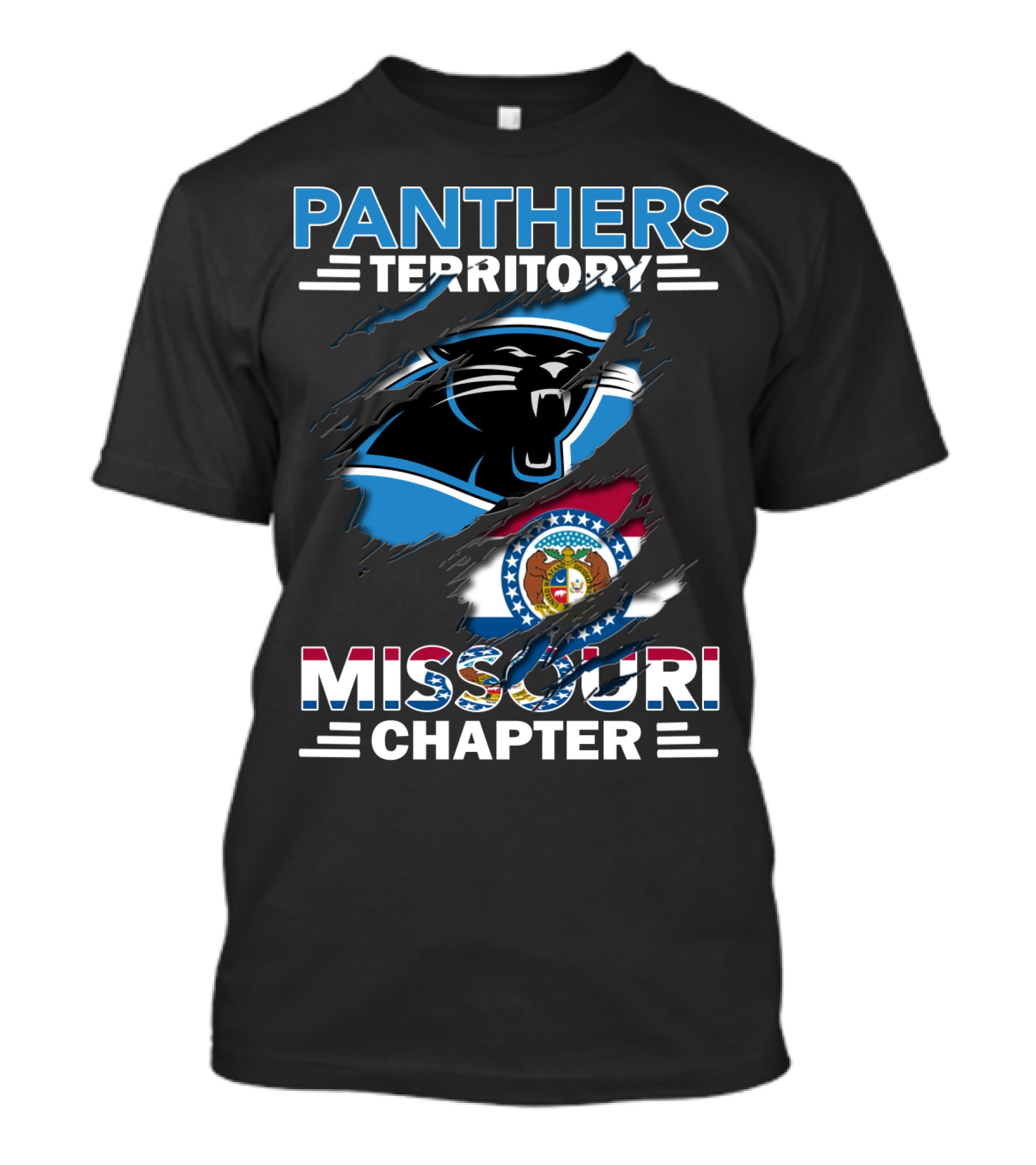 Panthers Territory Missouri Chapter Broken Seal T-Shirt