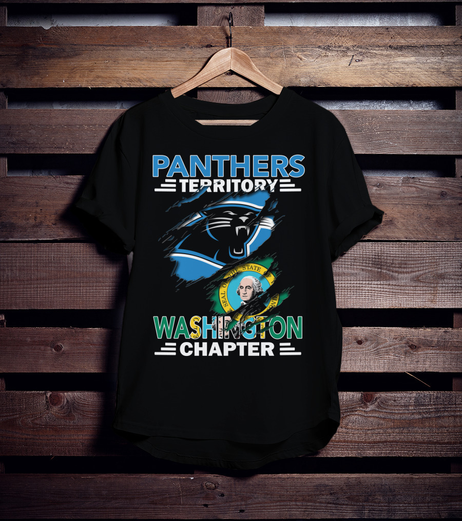 Panthers Territory Washington Chapter Seal T-Shirt