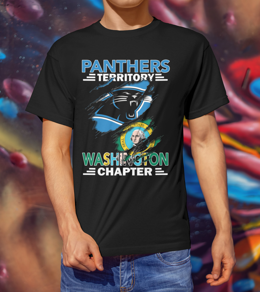 Panthers Territory Washington Chapter Seal T-Shirt