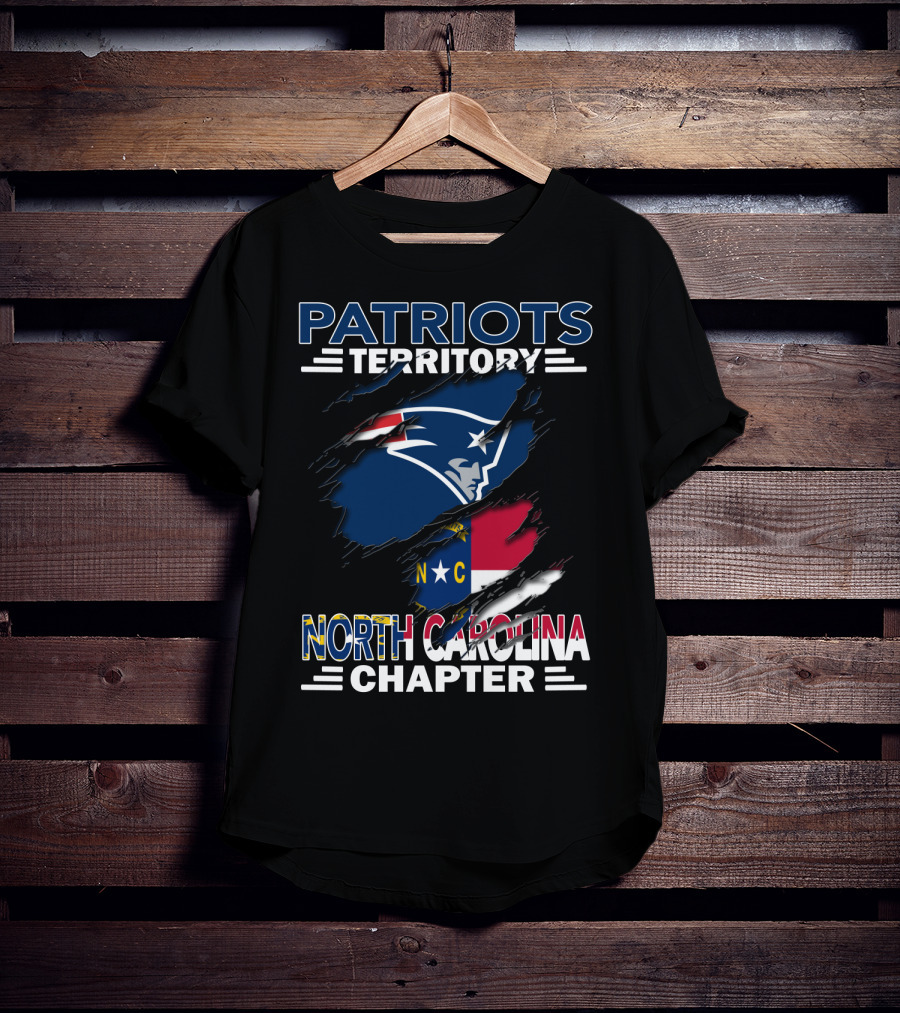 Patriots Territory North Carolina Chapter Flag T-Shirt