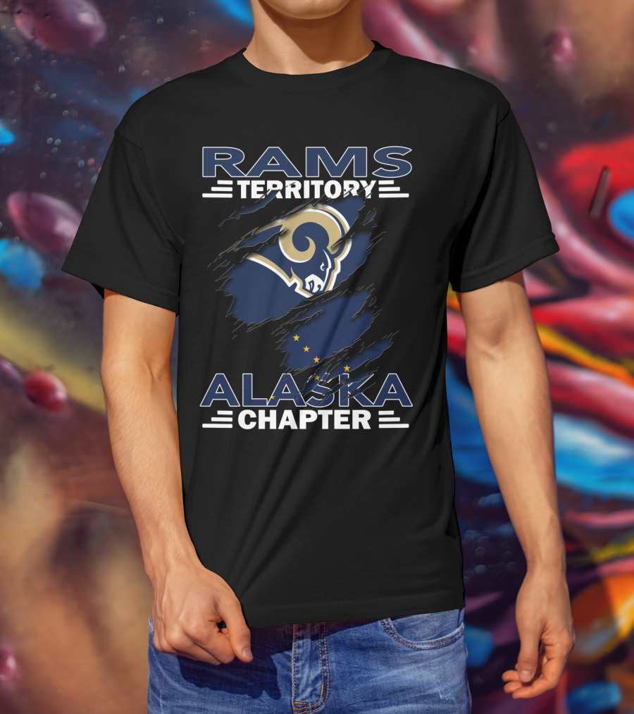 Rams Territory Alaska Chapter NFL T-Shirt