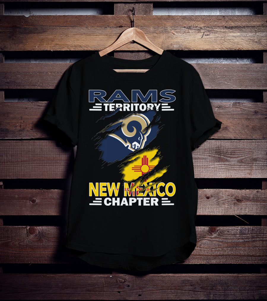 Rams Territory New Mexico Chapter Los Angeles Rams Fan Club T-Shirt
