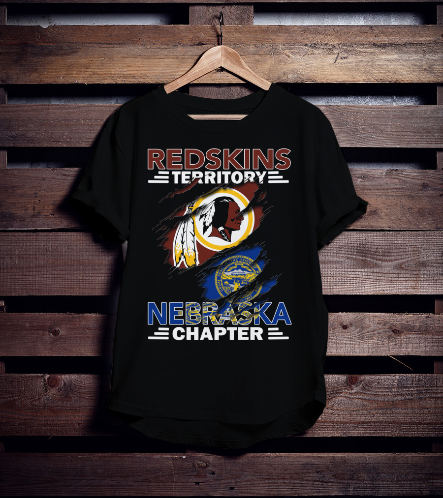 Redskins Territory Nebraska Chapter Official State Pride T-Shirt