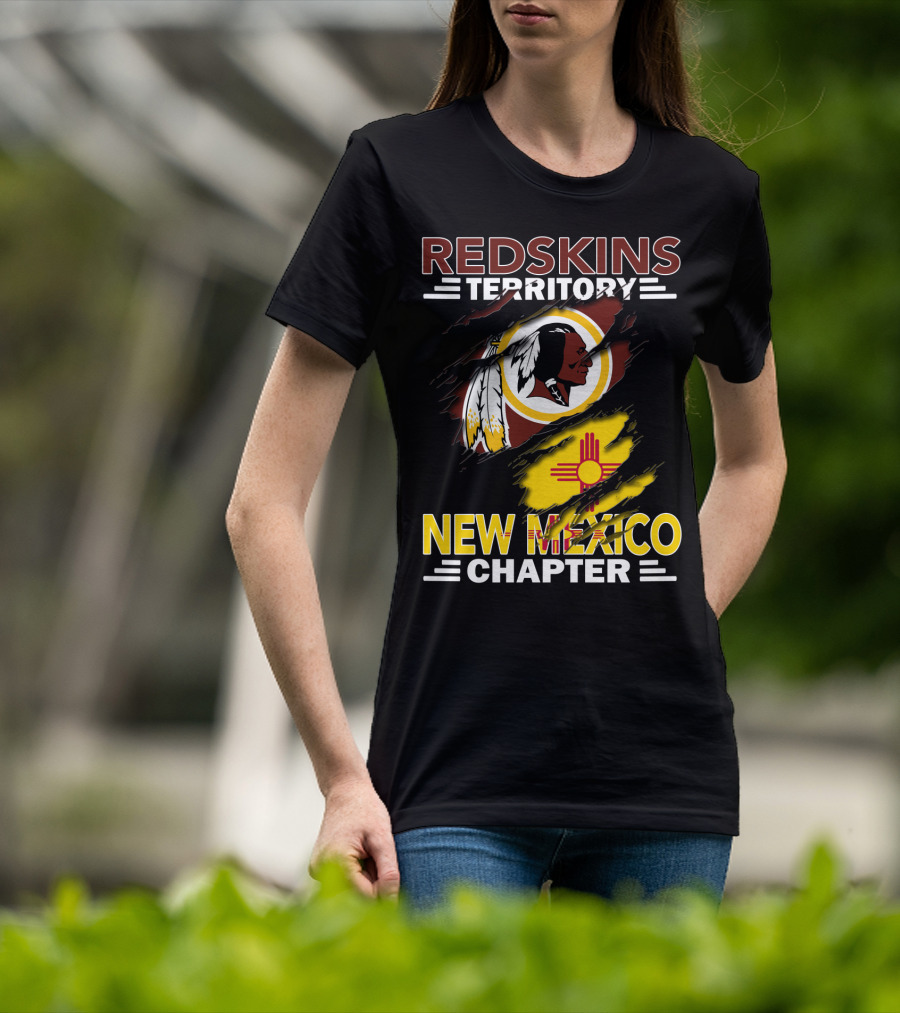 Redskins Territory New Mexico Chapter Flag T-Shirt