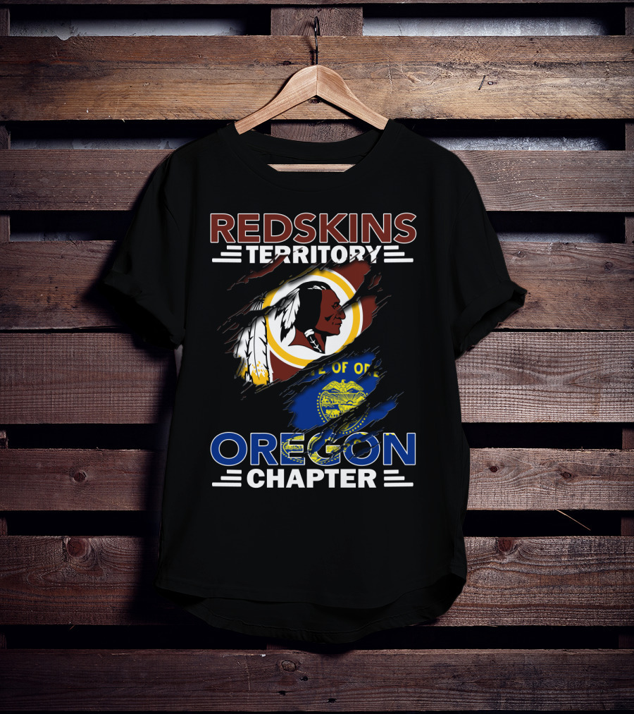 Redskins Territory Oregon Chapter Nfl Fan Gear T-Shirt