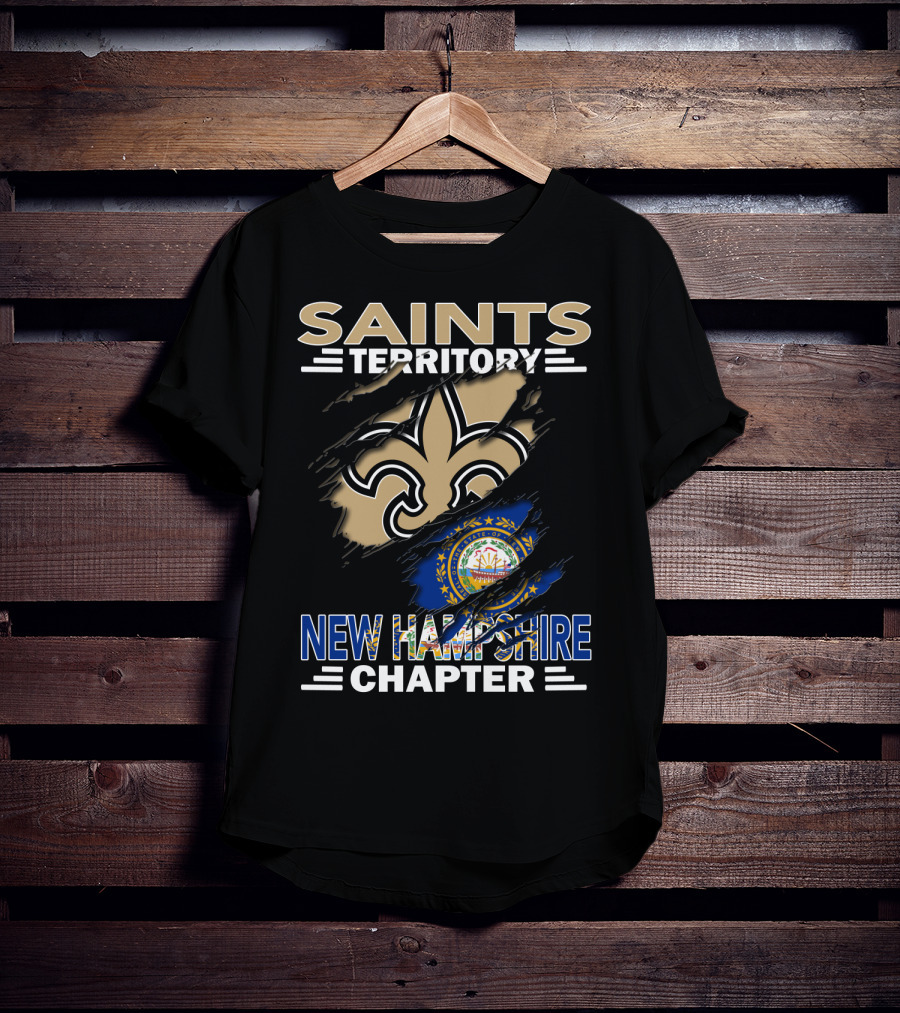 New Hampshire Chapter Saints Territory Fleur-de-lis T-Shirt