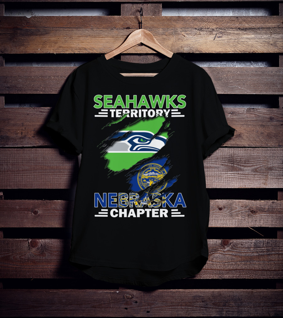 Seahawks Territory Nebraska Chapter State Pride T-Shirt