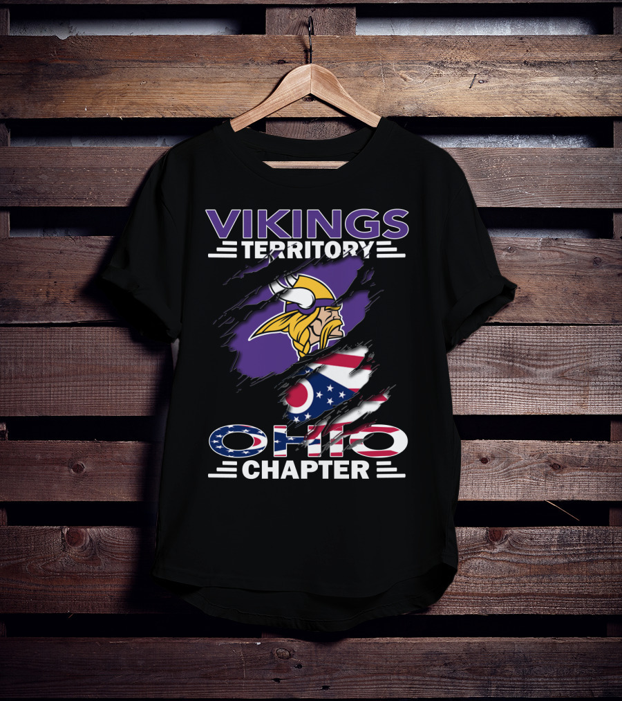 Vikings Territory Ohio Chapter Sports T-Shirt