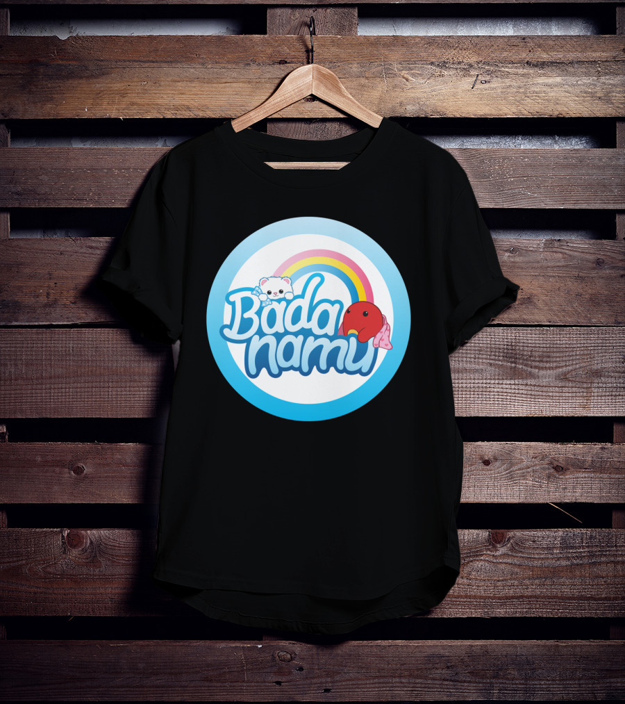 Badanamu Rainbow And Character T-Shirt
