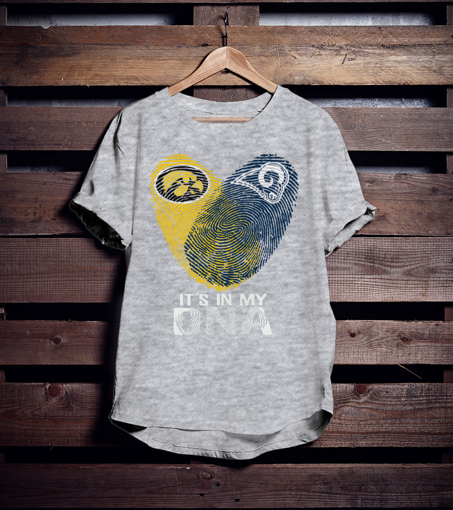 Los Angeles Rams Hawkeye It's In My Dna T-Shirt