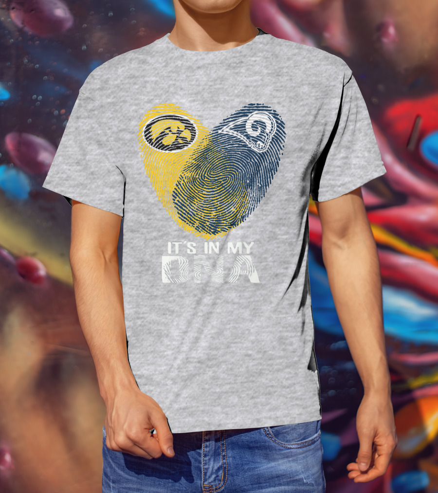 Los Angeles Rams Hawkeye It's In My Dna T-Shirt