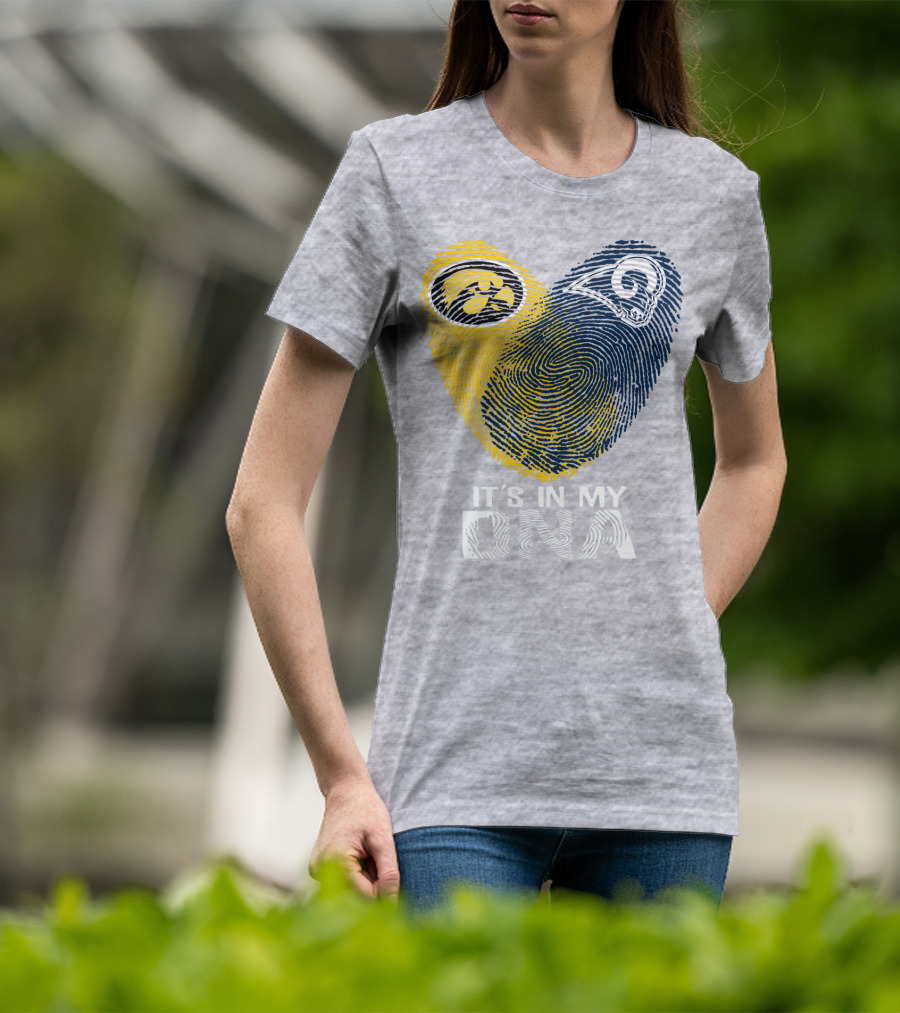 Los Angeles Rams Hawkeye It's In My Dna T-Shirt
