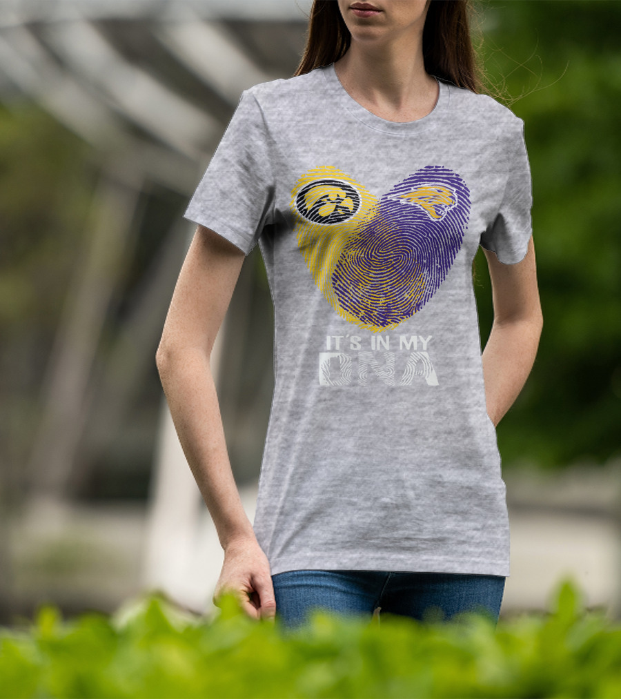 Northern Iowa Panthers Hawkeye It's In My DNA T-Shirt
