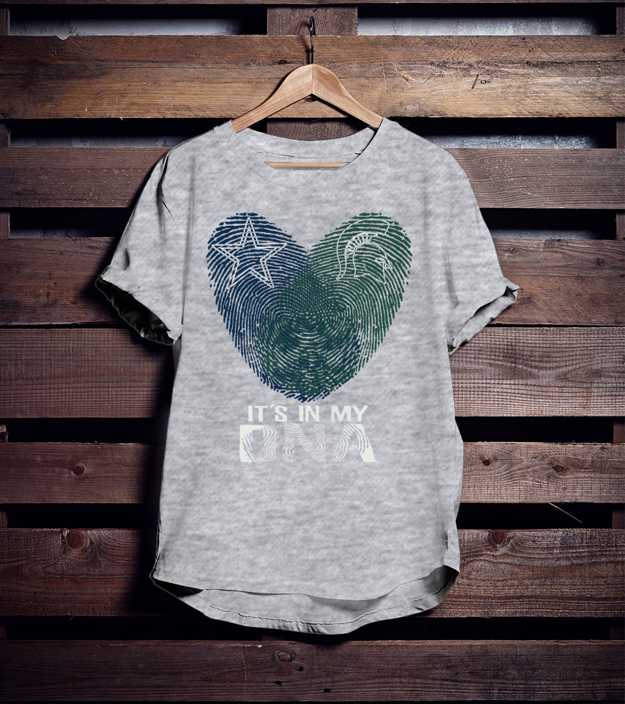 Dallas Cowboys Michigan State It's In My Dna T-Shirt