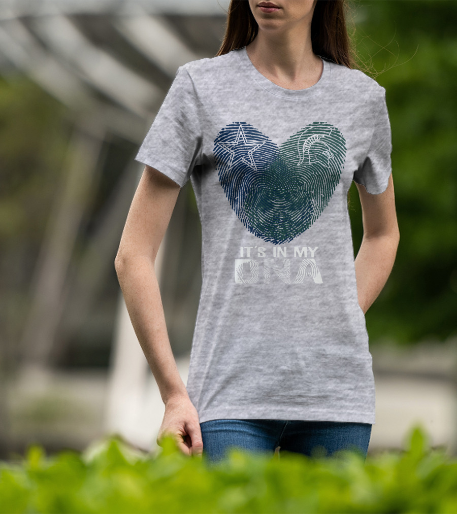 Dallas Cowboys Michigan State It's In My Dna T-Shirt