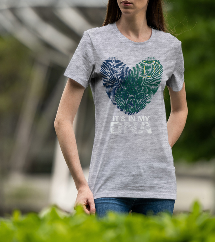 Dallas Cowboys Oregon It's In My Dna T-Shirt