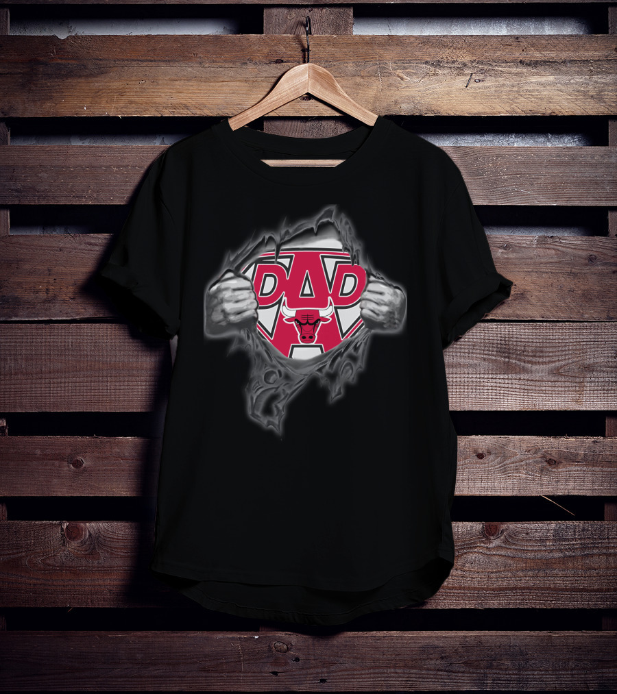 Chicago Bulls Super Dad T-Shirt