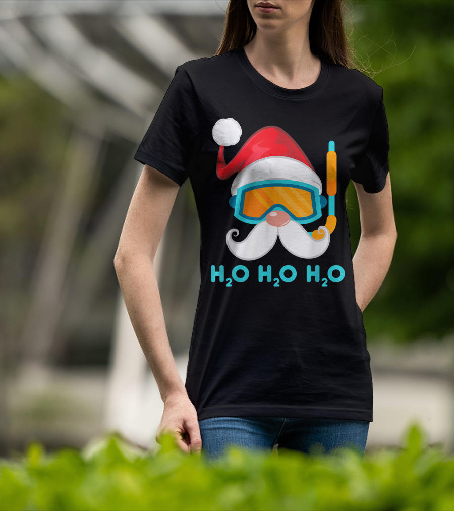 Santa Claus H2O Snorkeling Lover T-Shirt