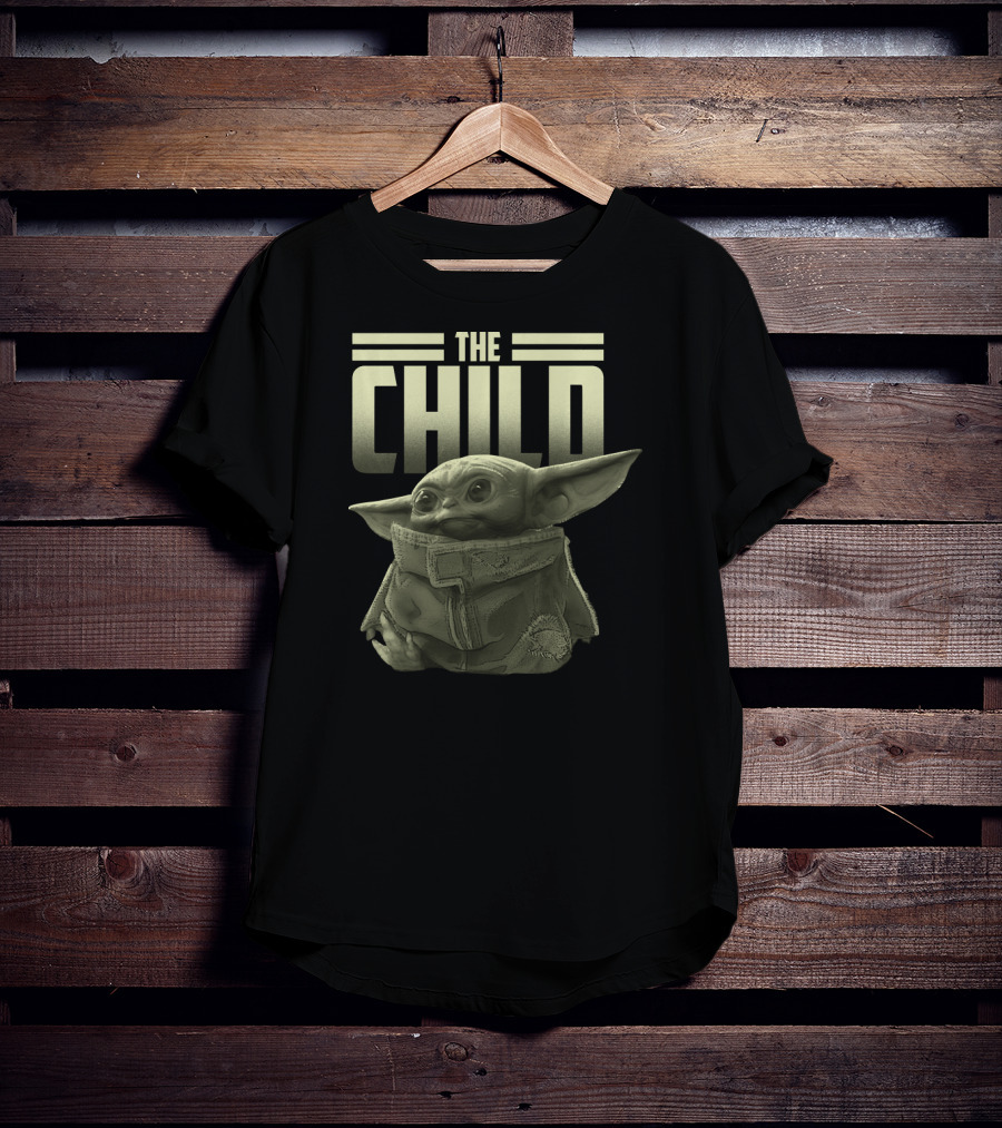 Star Wars The Mandalorian The Child Yoda Inspired Character T-Shirt