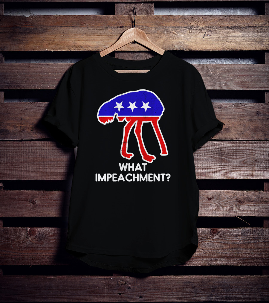 What Impeachment Ostrich Stars Republican T-Shirt