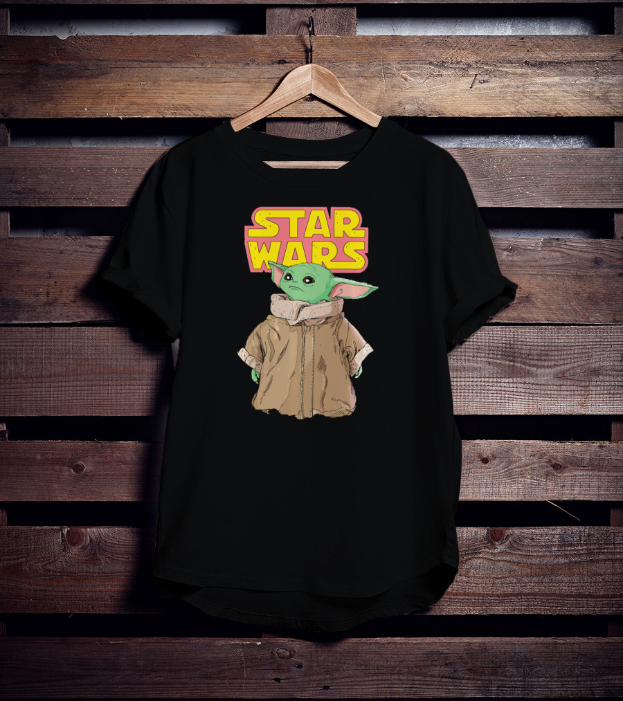 Star Wars The Mandalorian The Child Cute Comic T-Shirt