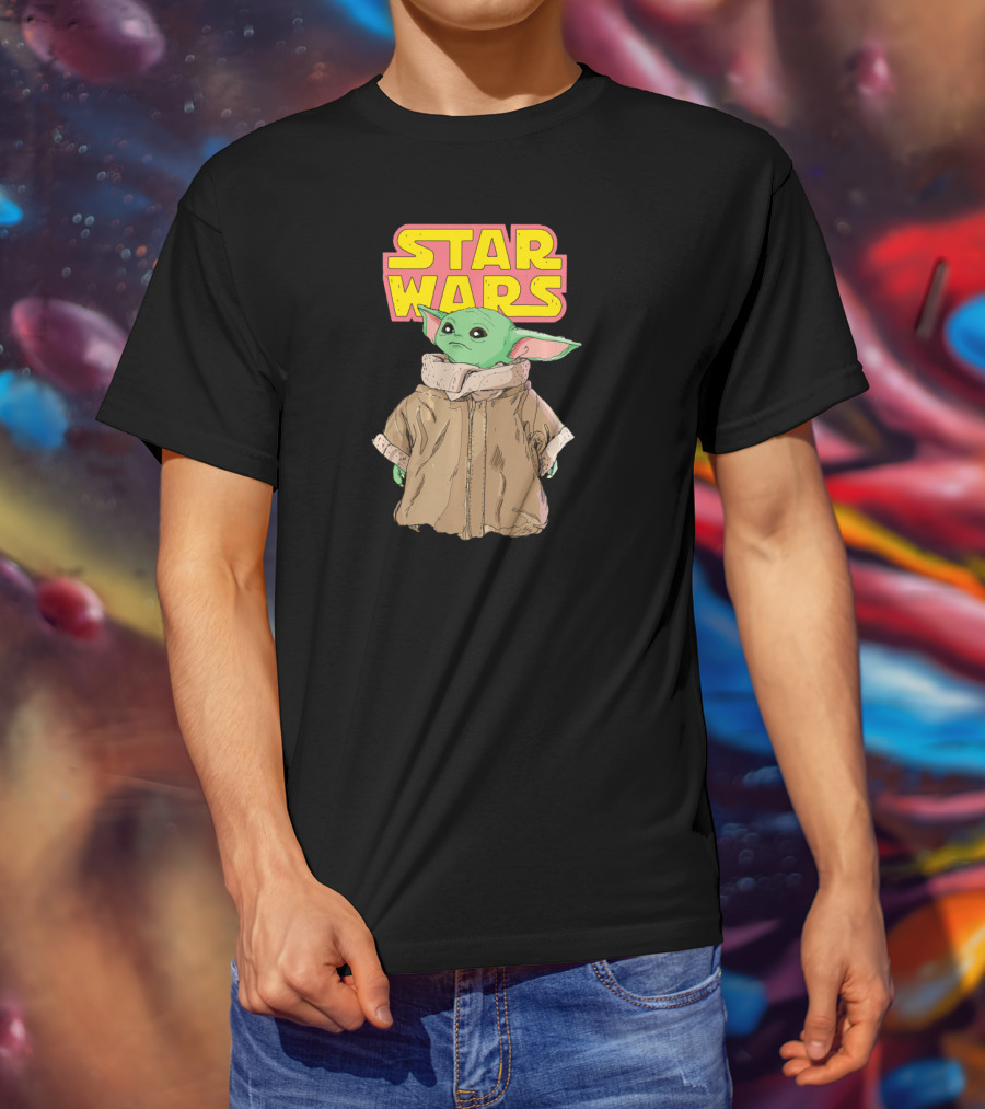 Star Wars The Mandalorian The Child Cute Comic T-Shirt