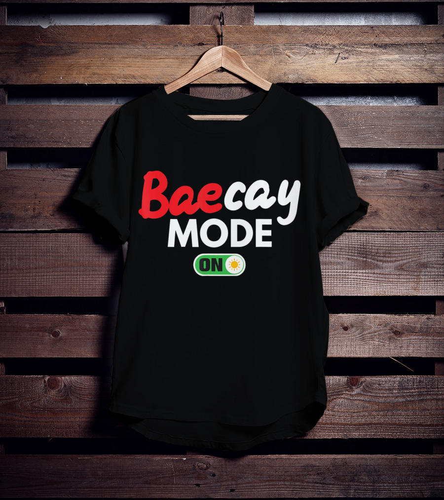 Baecay Mode On Couples Vacation Sun Switch T-Shirt