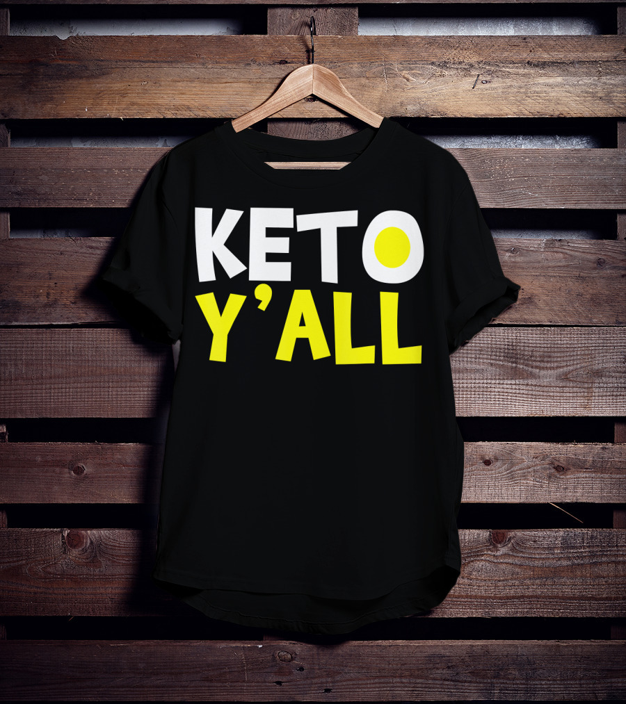 Keto Y'all Ketogenic Diet Bodybuilding T-Shirt