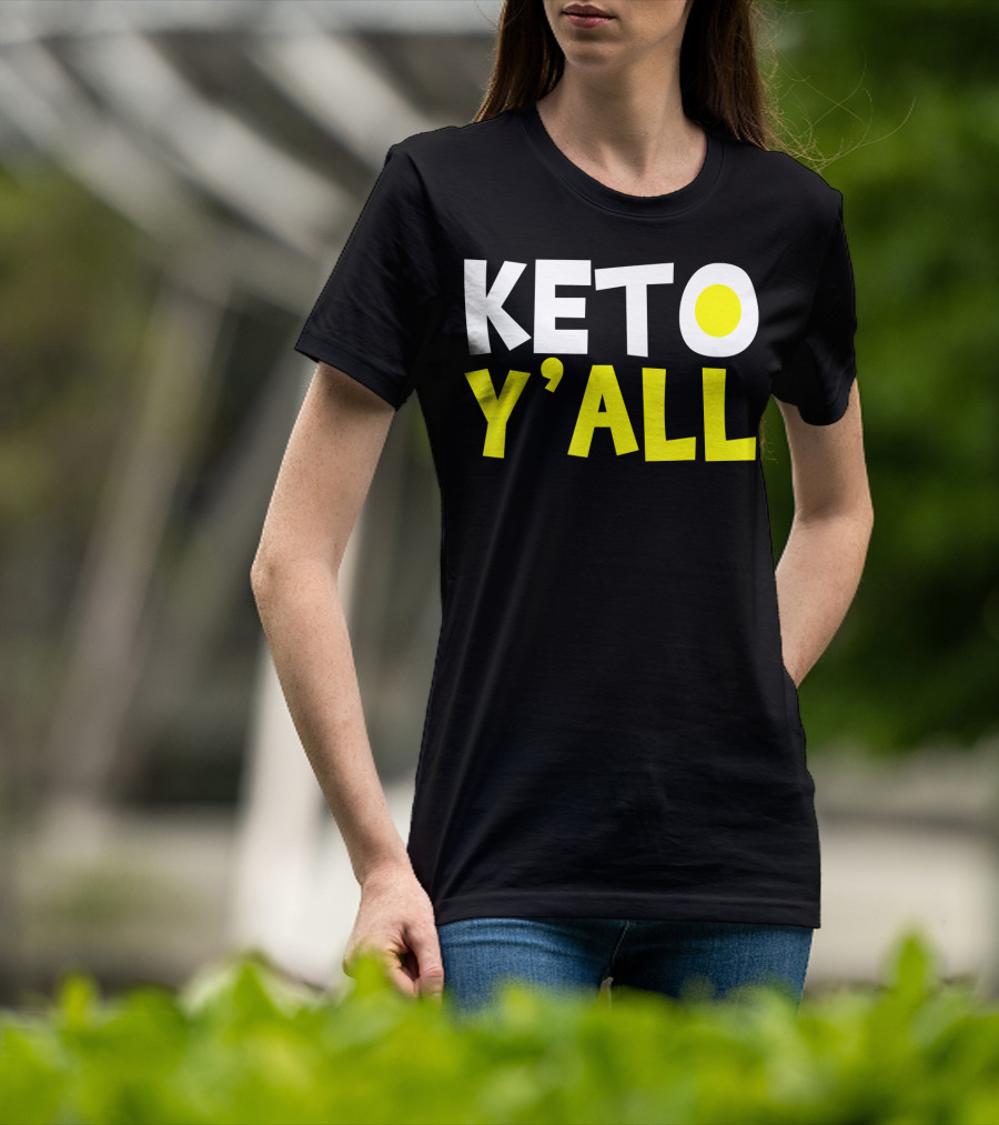 Keto Y'all Ketogenic Diet Bodybuilding T-Shirt