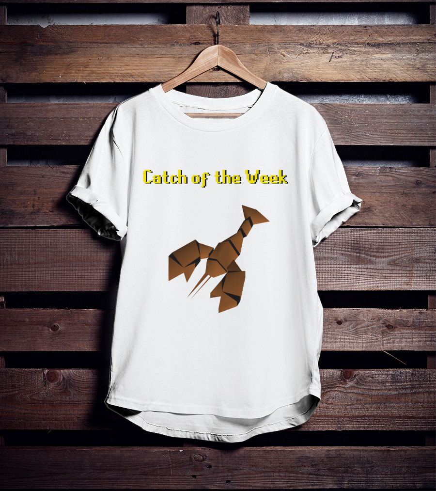 Catch Of The Week Runescape Lobster Pixel T-Shirt