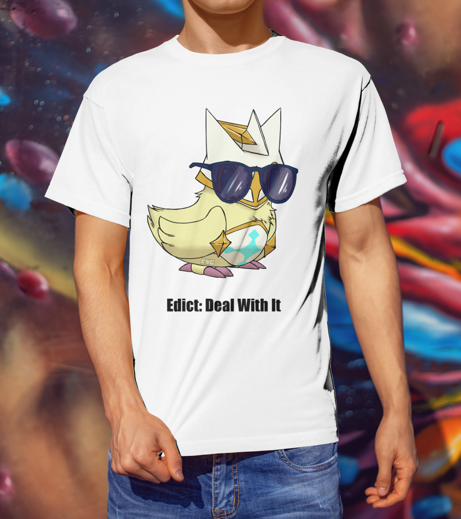 Edict Deal With It Bird Pope Wisdom T-Shirt