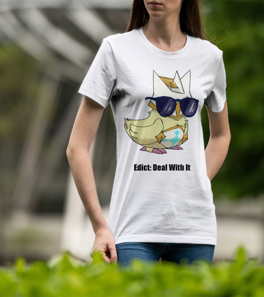 Edict Deal With It Bird Pope Wisdom T-Shirt