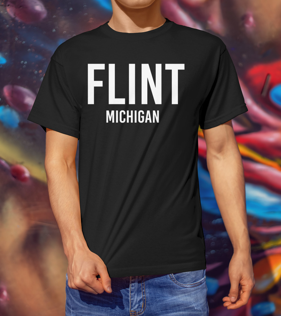 Flint Michigan MI USA T-Shirt