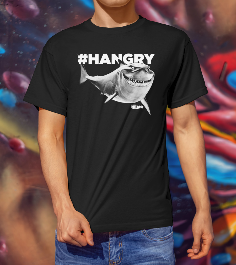 Hangry Bruce Disney Pixar Finding Nemo T-Shirt