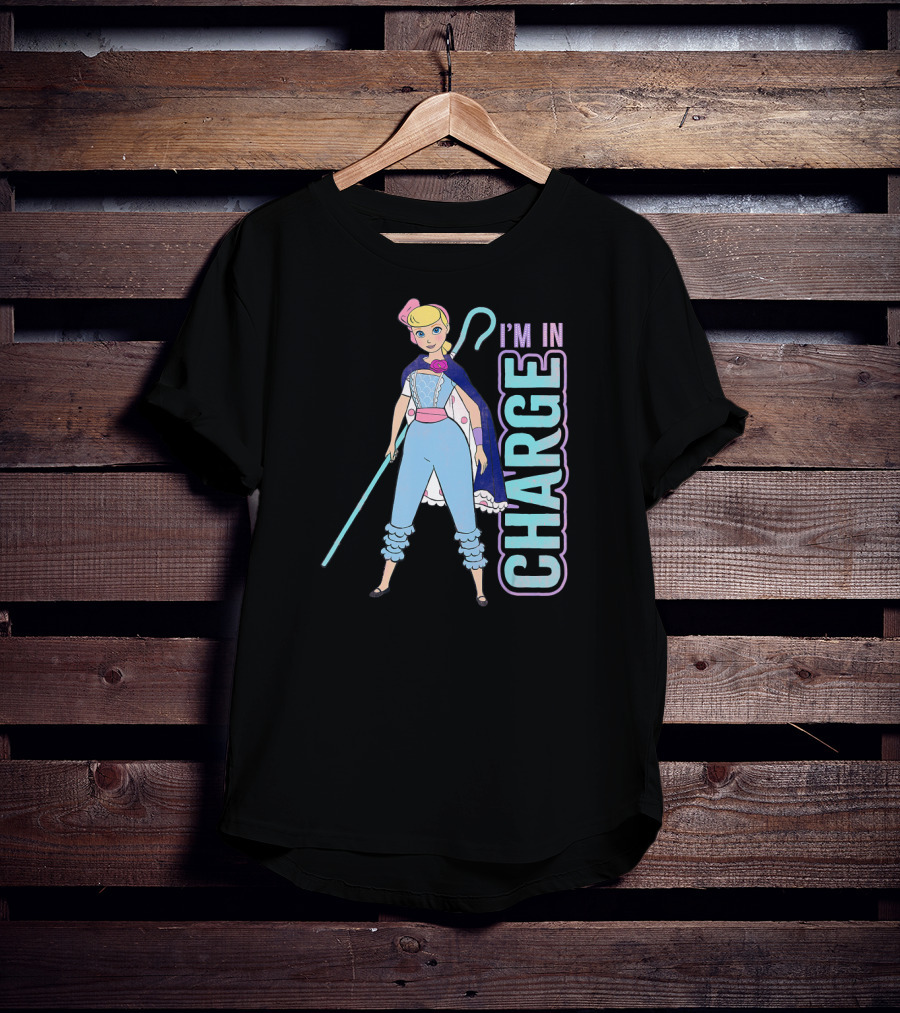 I'm In Charge Disney Pixar Toy Story 4 Bo Peep T-Shirt