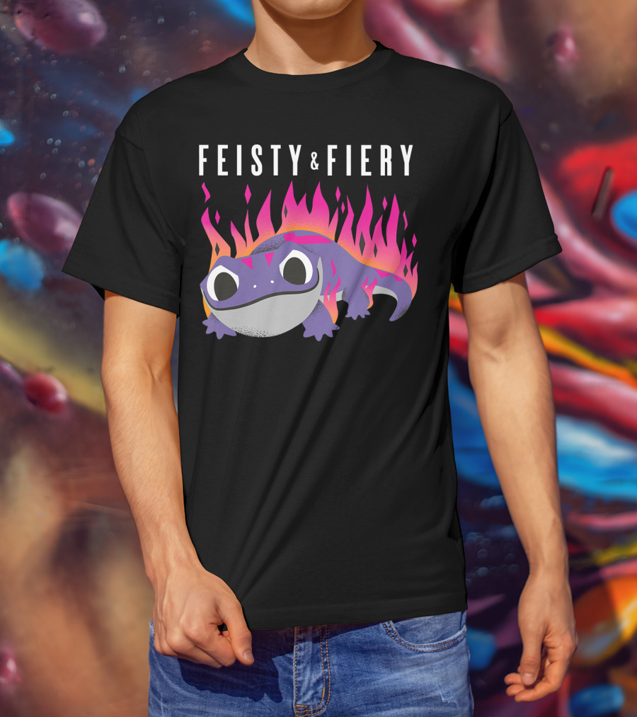 Feisty And Fiery Disney Frozen 2 Bruni Salamander T-Shirt