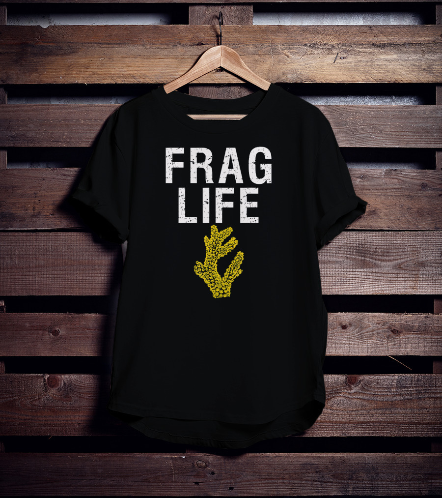 Frag Life Coral Reef Aquarium Fish T-Shirt