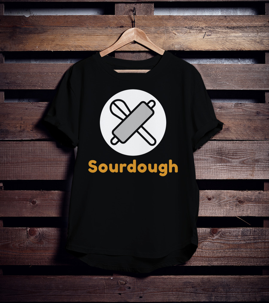 Sourdough Bread Rolling Pin T-Shirt