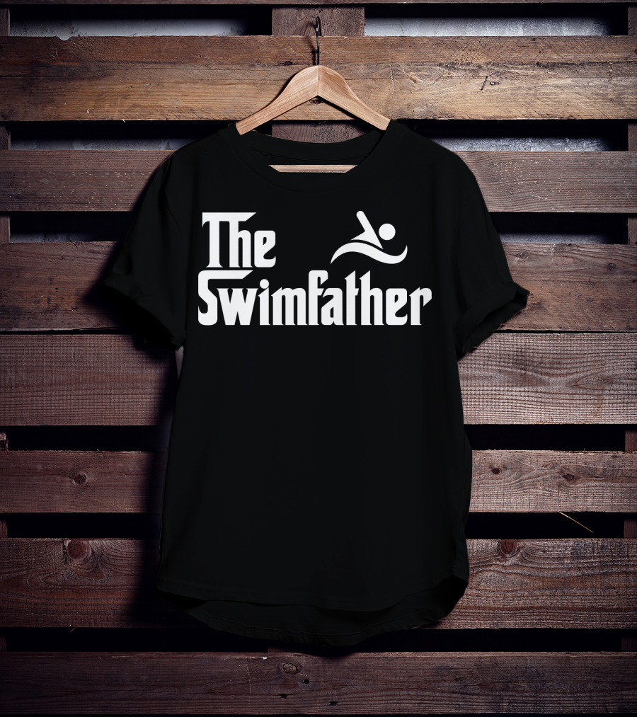 The Swim Father Swimming Swimmer Parody Inspired By Iconic Film T-Shirt