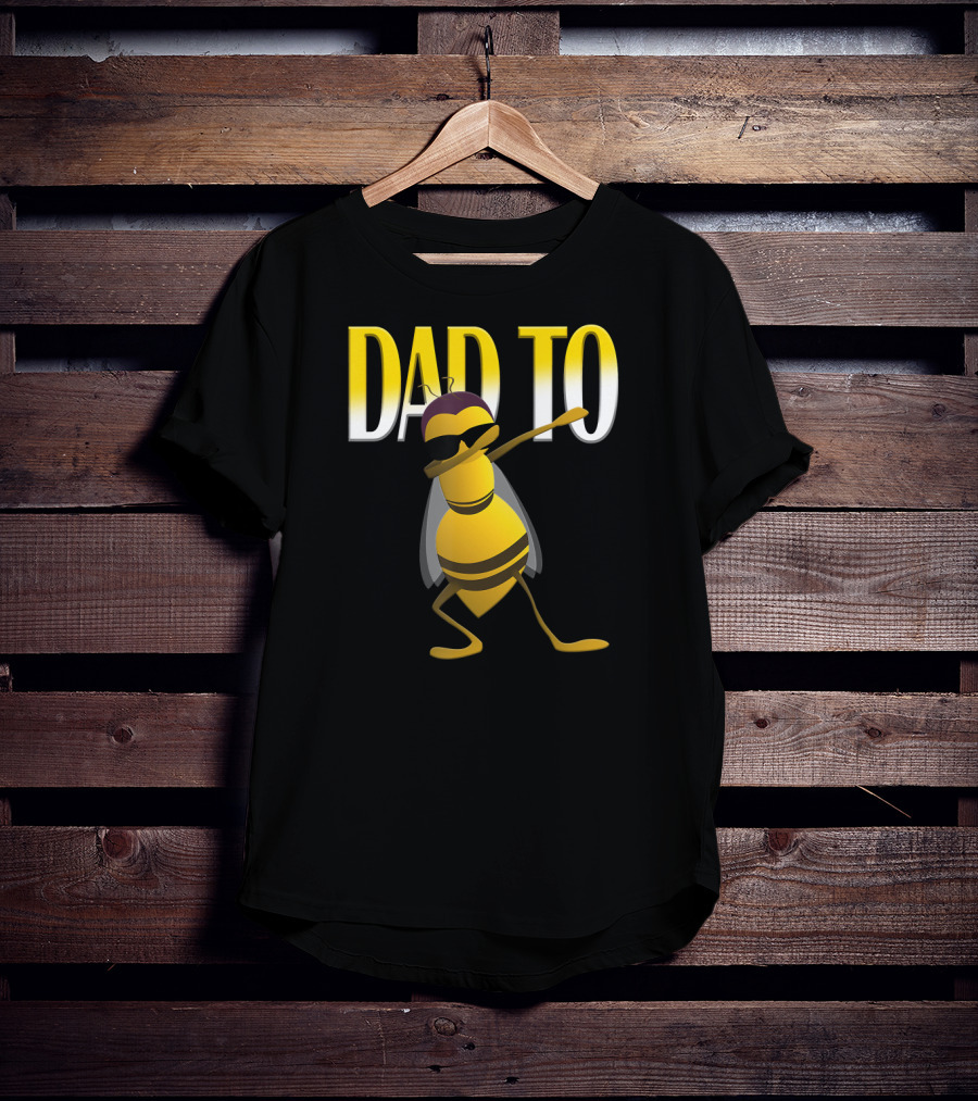 Dad To Be Dabbing Bee T-Shirt