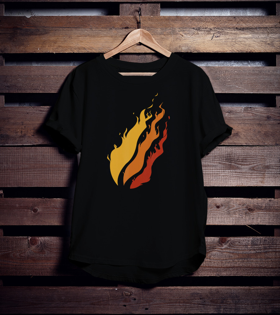 Vintage Fire Nation Flame Gamers T-Shirt