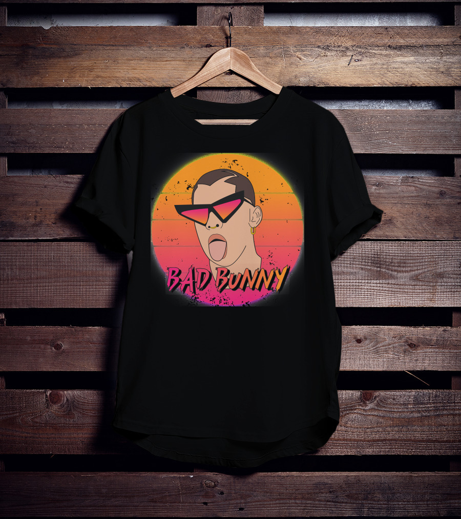 Bad Bunny Vintage Retro Essential Sunset T-Shirt