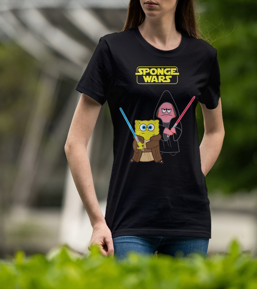 SpongeBob SquarePants Patrick Star Sponge Wars T-Shirt