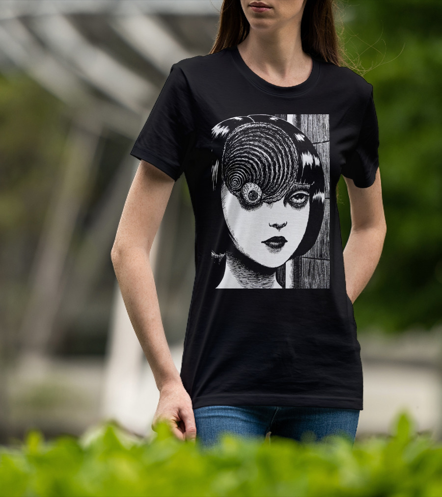 UZUMAKI Junji Ito Spiral Horror Manga T-Shirt