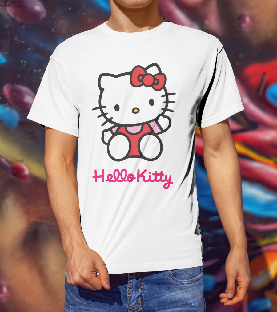 Hello Kitty Cute Bow Character T-Shirt
